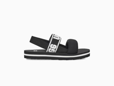 UGG Zuma Sling Big Kids Sandals Black - AU 107ZR